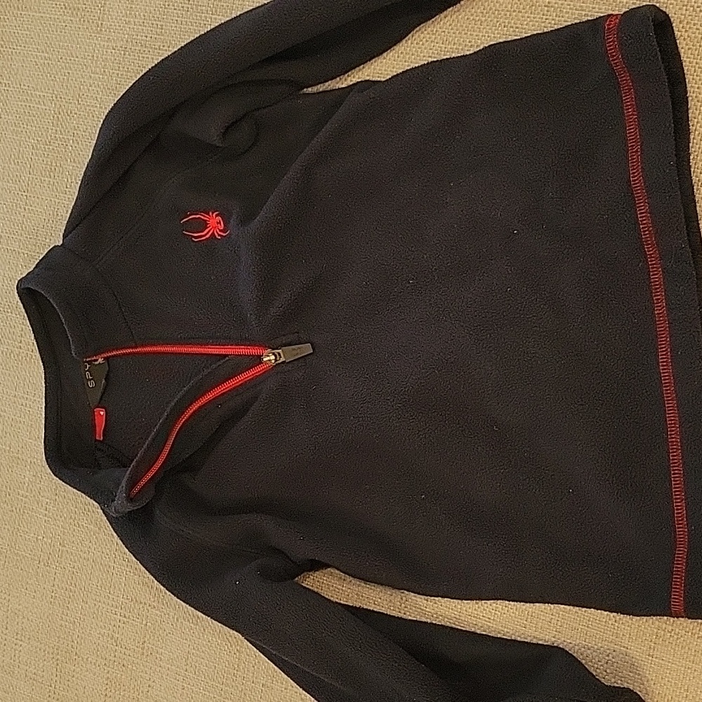 Boys spider fleece